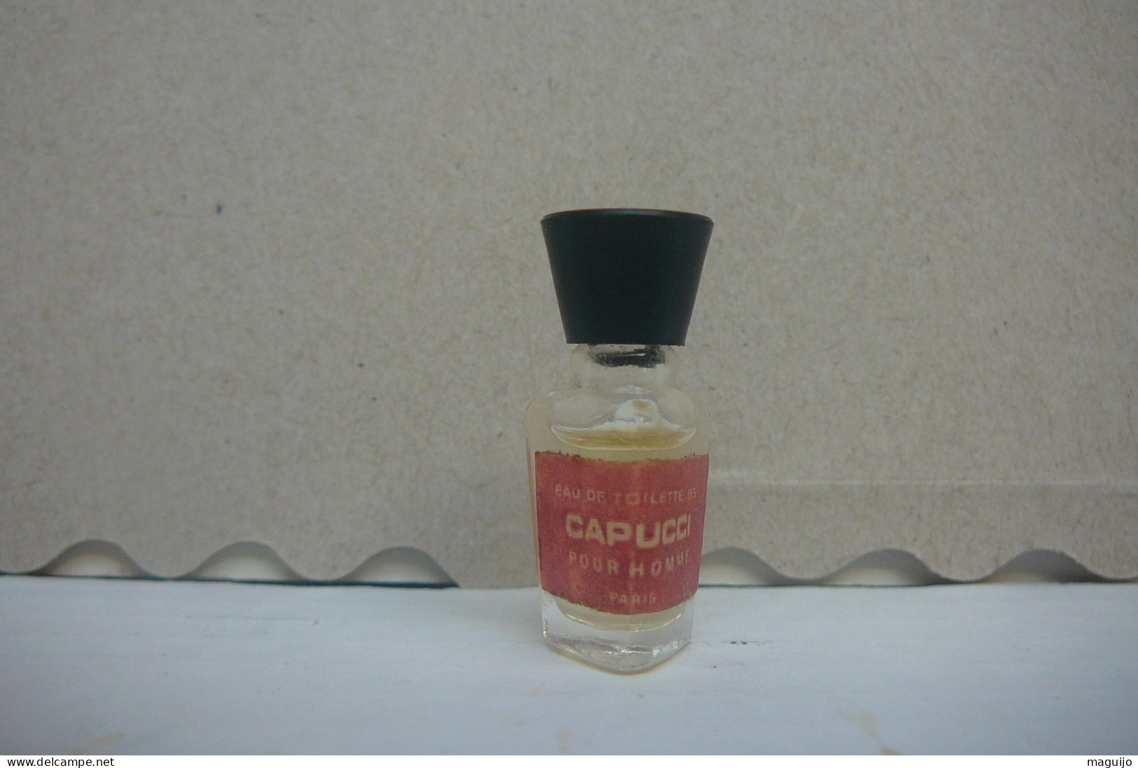 CAPUCCI TRES PETITE MINI EDT POUR HOMME 85°  LIRE & VOIR  MANGOPAY UNIQUEMENT - Miniatures Womens' Fragrances (without Box)