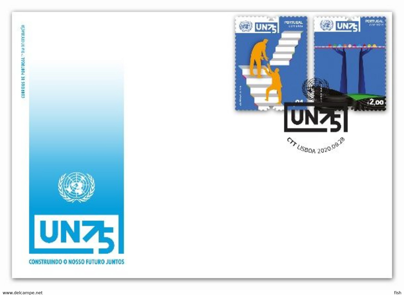 Portugal & FDC 75 Years Of The United Nations 2020 (3429) - FDC