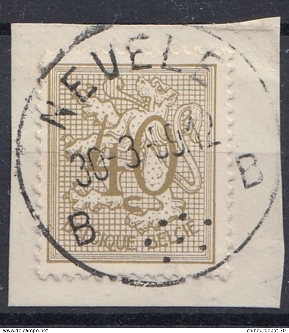 Chiffre Cachet  Nevele - Used Stamps