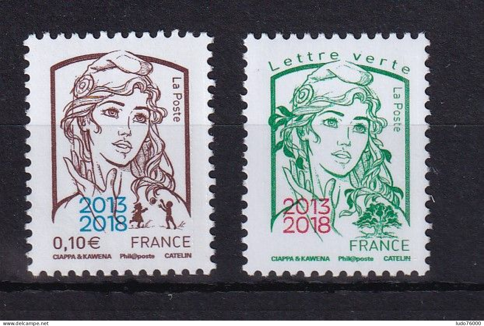 D 803 / N° 5234/5235 NEUF** COTE 10€ - Collections