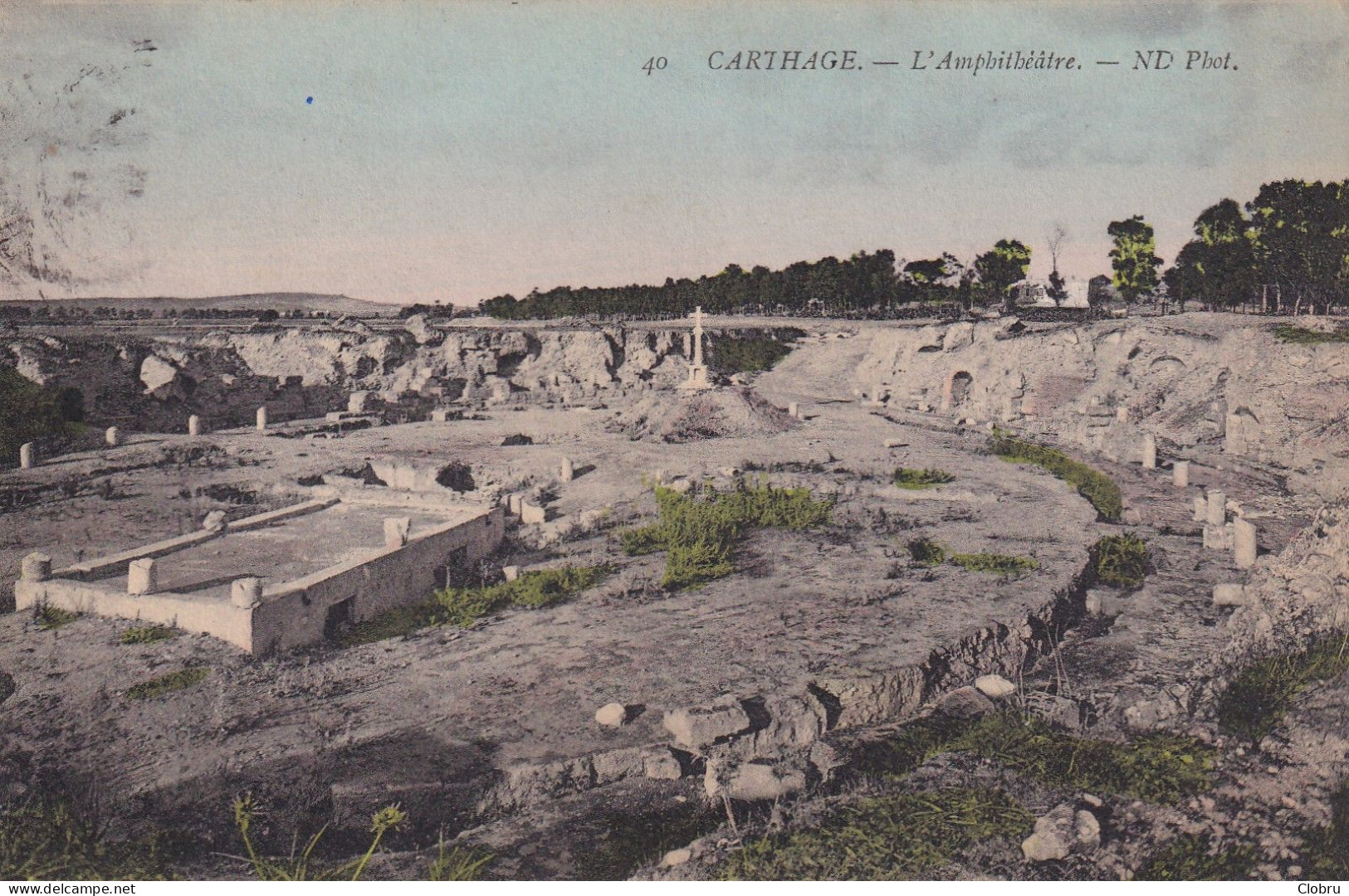 Tunisie, Carthage, L’Amphithéâtre - Tunisia