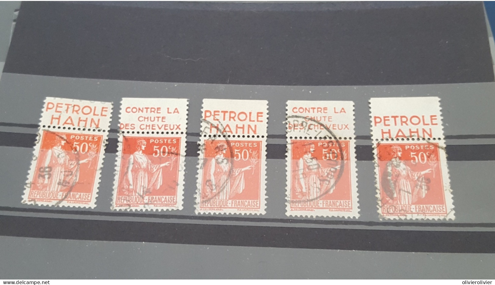 REF A3462 FRANCE OBLITERE ISSUE DE CARNET PUBLICITAIRE - Collections