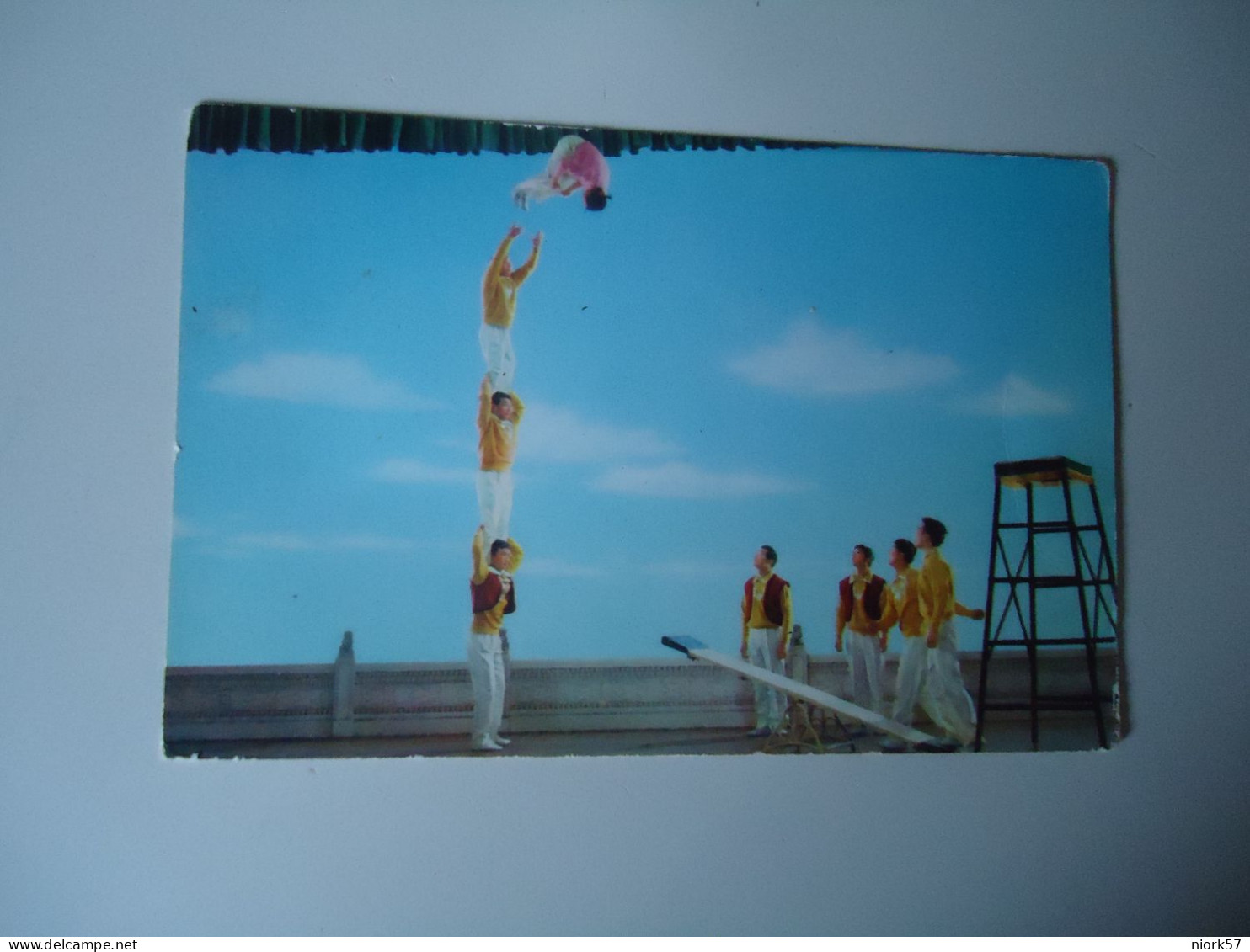 CHINA   POSTCARDS  SPORTS ACROBATIC  MORE  PURHRSAPS 10% DISCOUNT - Cina