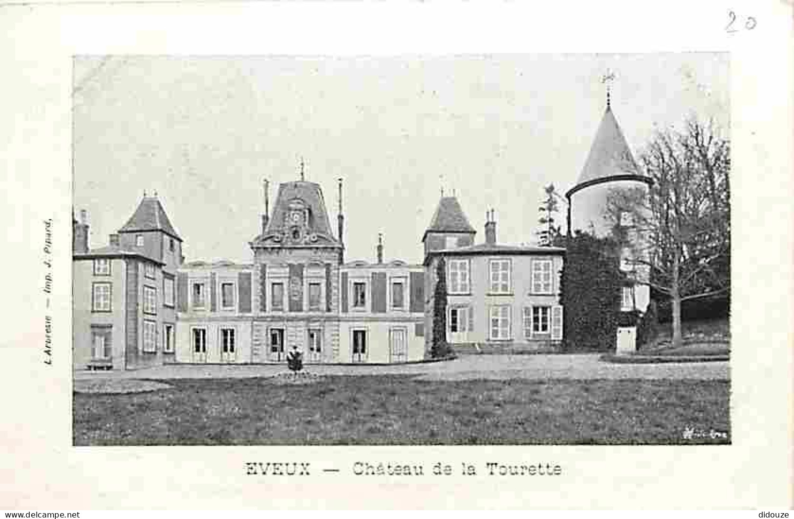 27 - Evreux - Château De La Tourette - Oblitération Ronde De 1904 - CPA - Voir Scans Recto-Verso - Evreux