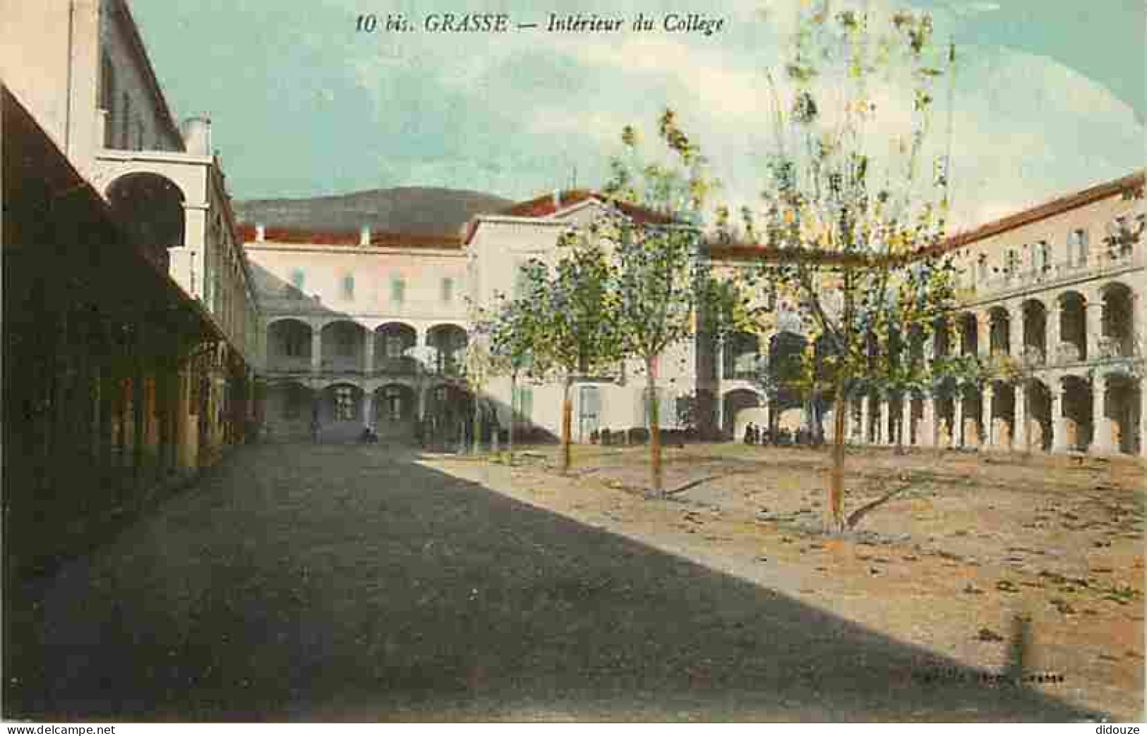 06 - Grasse - Intérieur Du Collège - Colorisée - CPA - Voir Scans Recto-Verso - Grasse