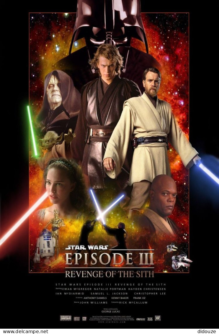 Cinema - Star Wars - Episode III Revenge Of The Sith - Affiche De Film - CPM - Carte Neuve - Voir Scans Recto-Verso - Posters Op Kaarten