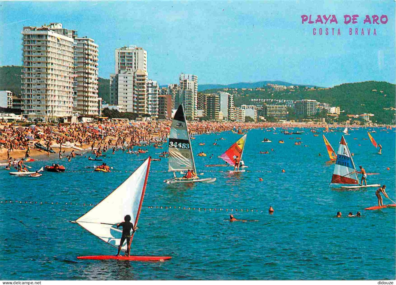 Espagne - Espana - Cataluna - Costa Brava - Playa De Aro - Déportes Nauticos - Sports Nautiques - Planche à Voile - Imme - Gerona