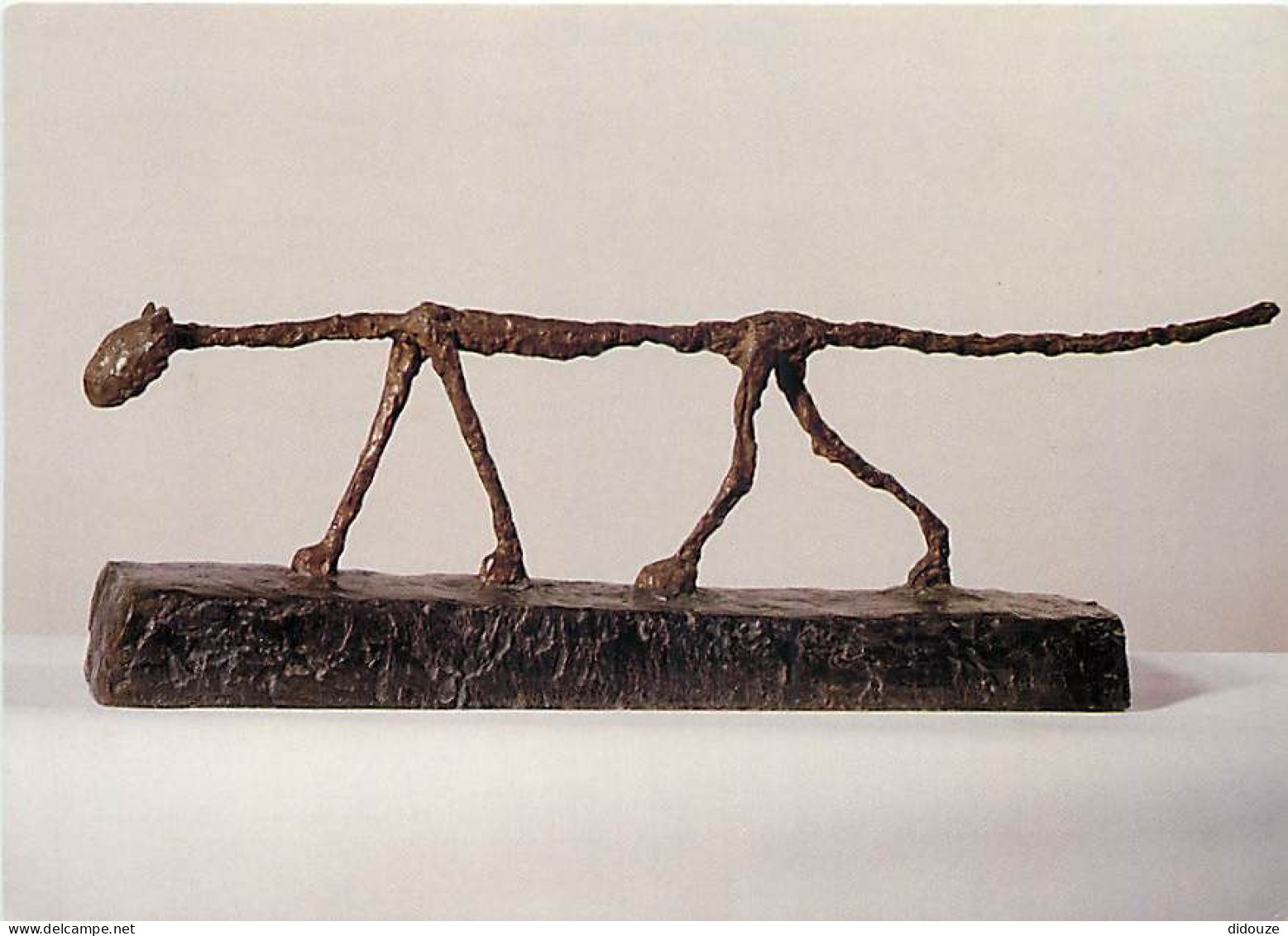 Art - Sculpture - Alberto Giacometti - Le Chat 1951 - CPM - Carte Neuve - Voir Scans Recto-Verso - Sculpturen