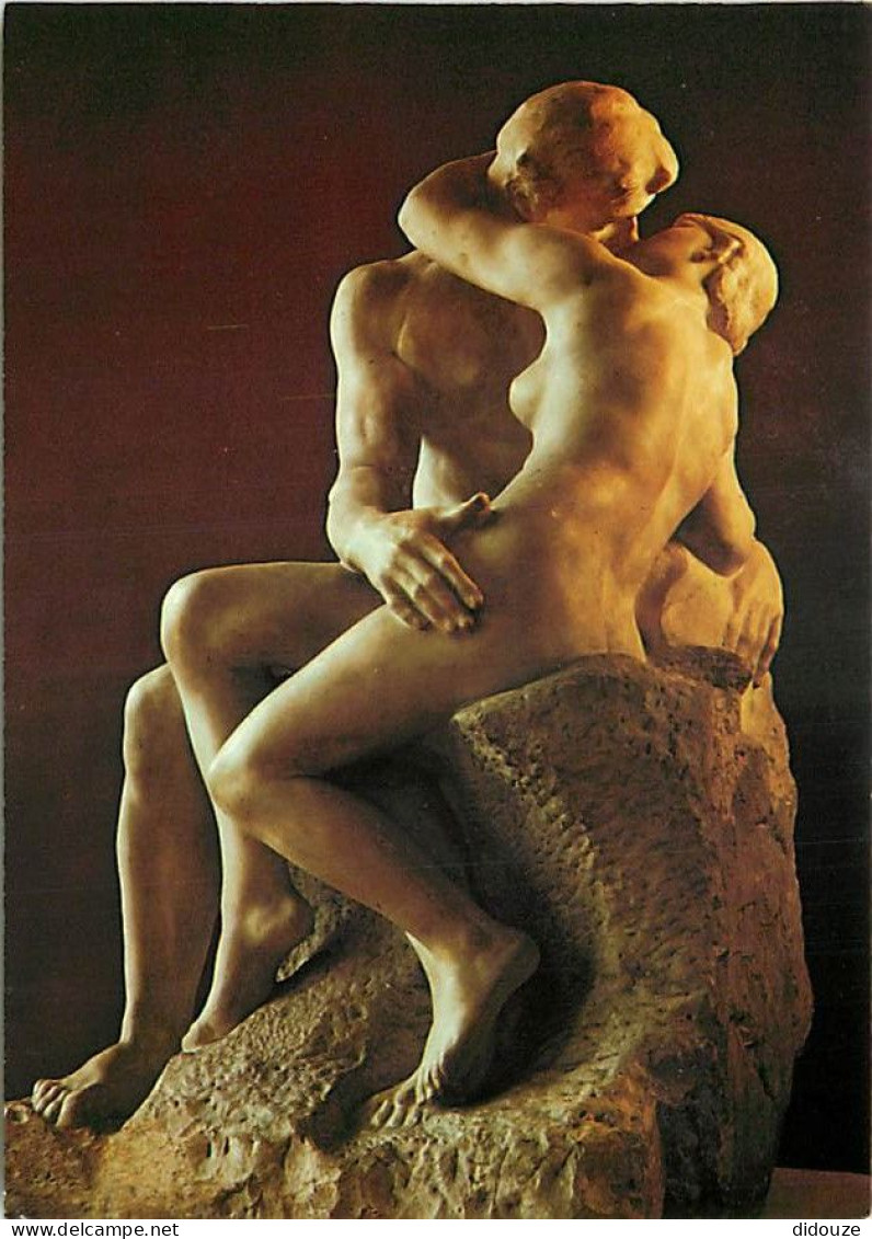 Art - Sculpture Nu - Auguste Rodin - Le Baiser - Musée Rodin De Paris - CPM - Carte Neuve - Voir Scans Recto-Verso - Sculpturen