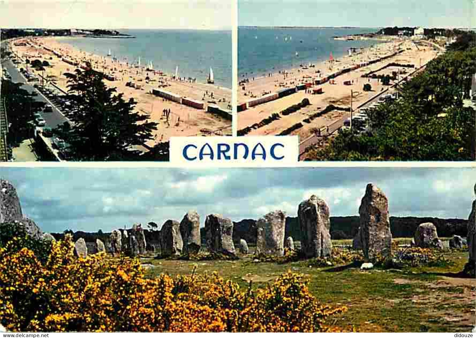 56 - Carnac - Multivues - Les Alignements Mégalithiques - Plages - Carte Neuve - CPM - Voir Scans Recto-Verso - Carnac