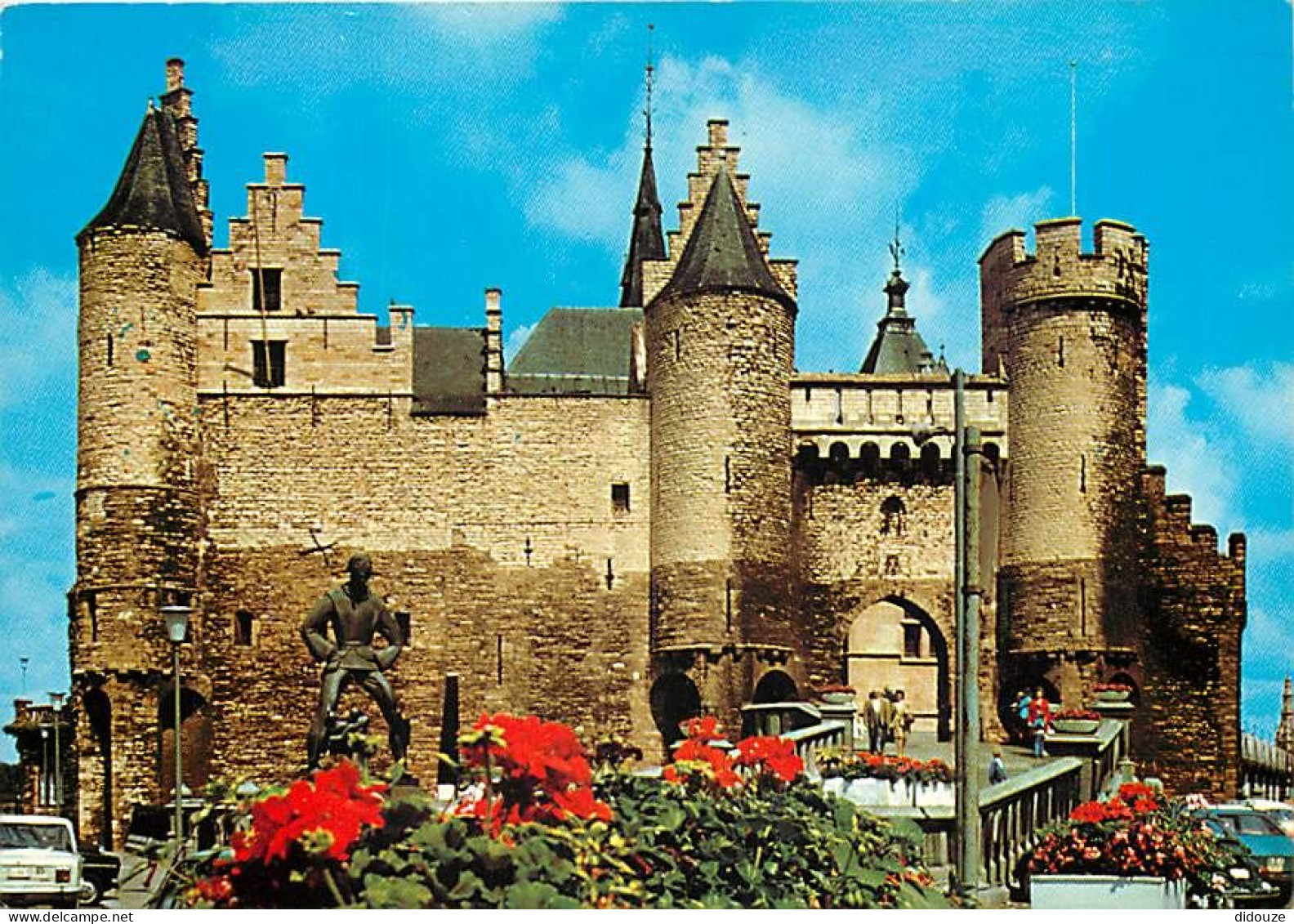 Belgique - Anvers - Antwerpen - Le Steen Avec Statue Légendaire - Carte Neuve - CPM - Voir Scans Recto-Verso - Antwerpen