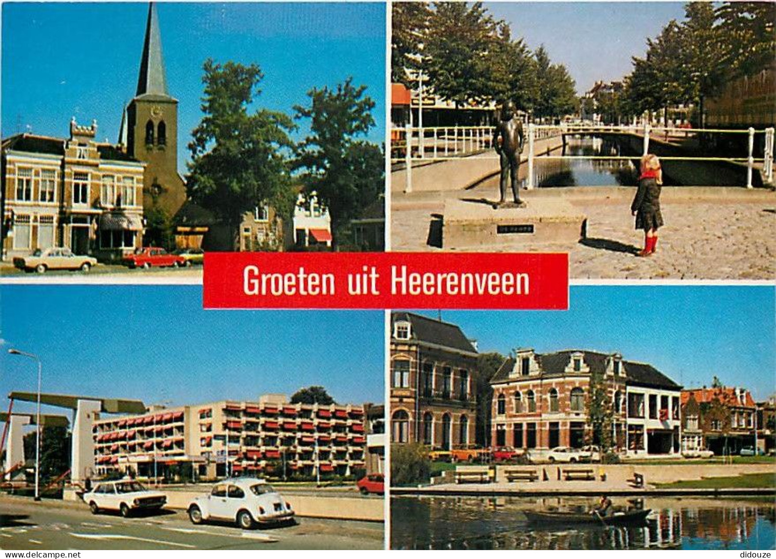 Pays-Bas - Nederland - Heerenveen - Multivues - Automobiles - CPM - Voir Scans Recto-Verso - Heerenveen