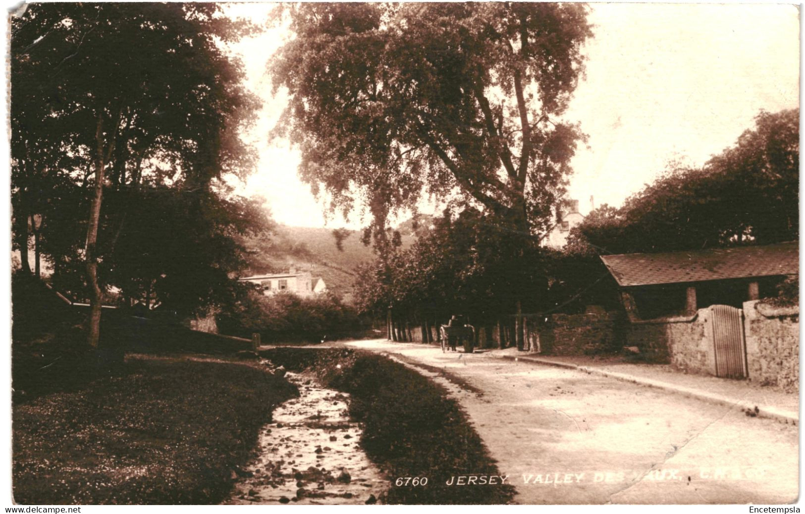 CPA Carte Postale Royaume Uni Jersey Valley Des Vaux 1904  VM80610 - Otros & Sin Clasificación