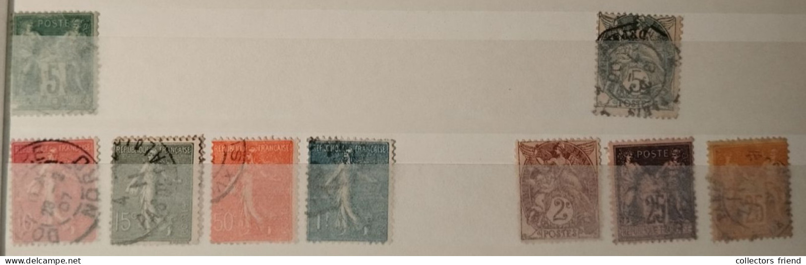 FRANCE Francaise Frankreich - Small Collection Of Mainly Used Stamps - Collections