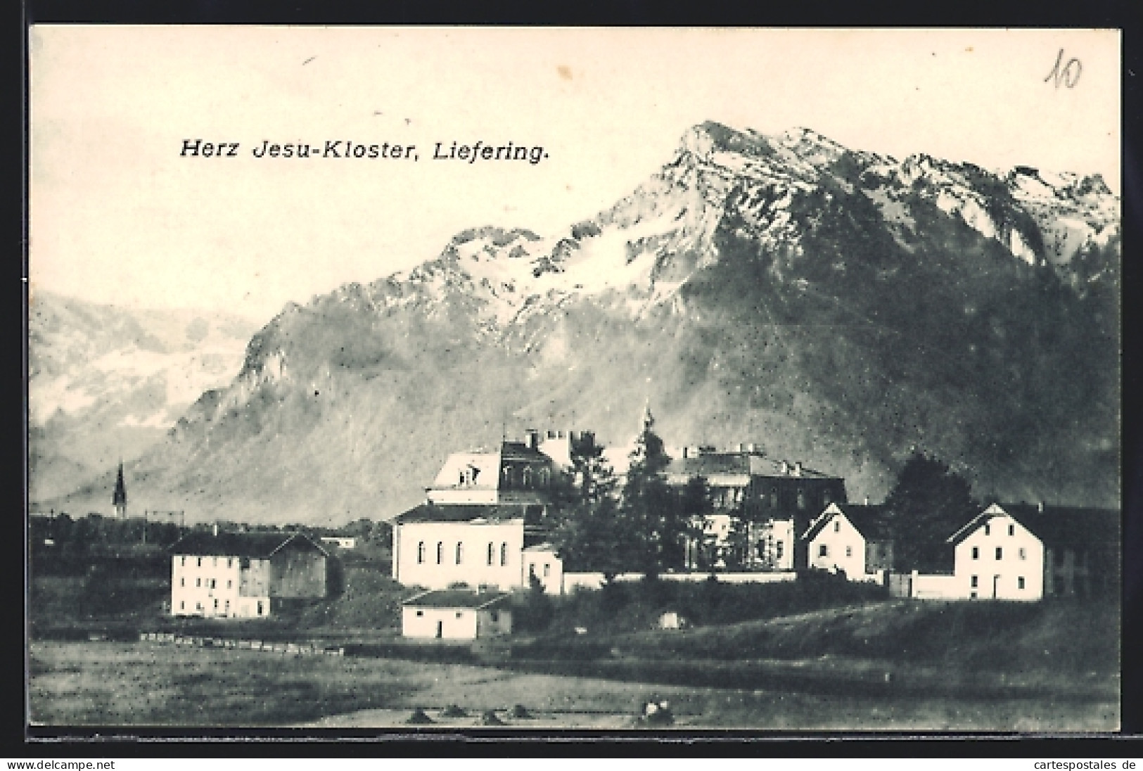 AK Salzburg, Liefering, Blick Auf Das Herz Jesu-Kloster  - Autres & Non Classés