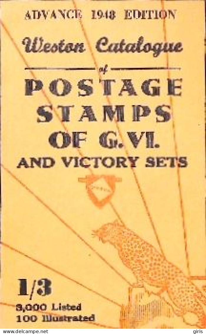 Timbres - Livres - Magazines - Anglais - Weston Catalogue - Postage Stamps  Of G.VI - 1948 -  4 Photos - Engels (vanaf 1941)