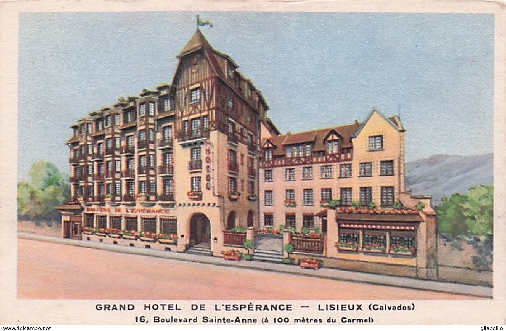 14 - LISIEUX - Grand Hotel De L'esperance - Lisieux