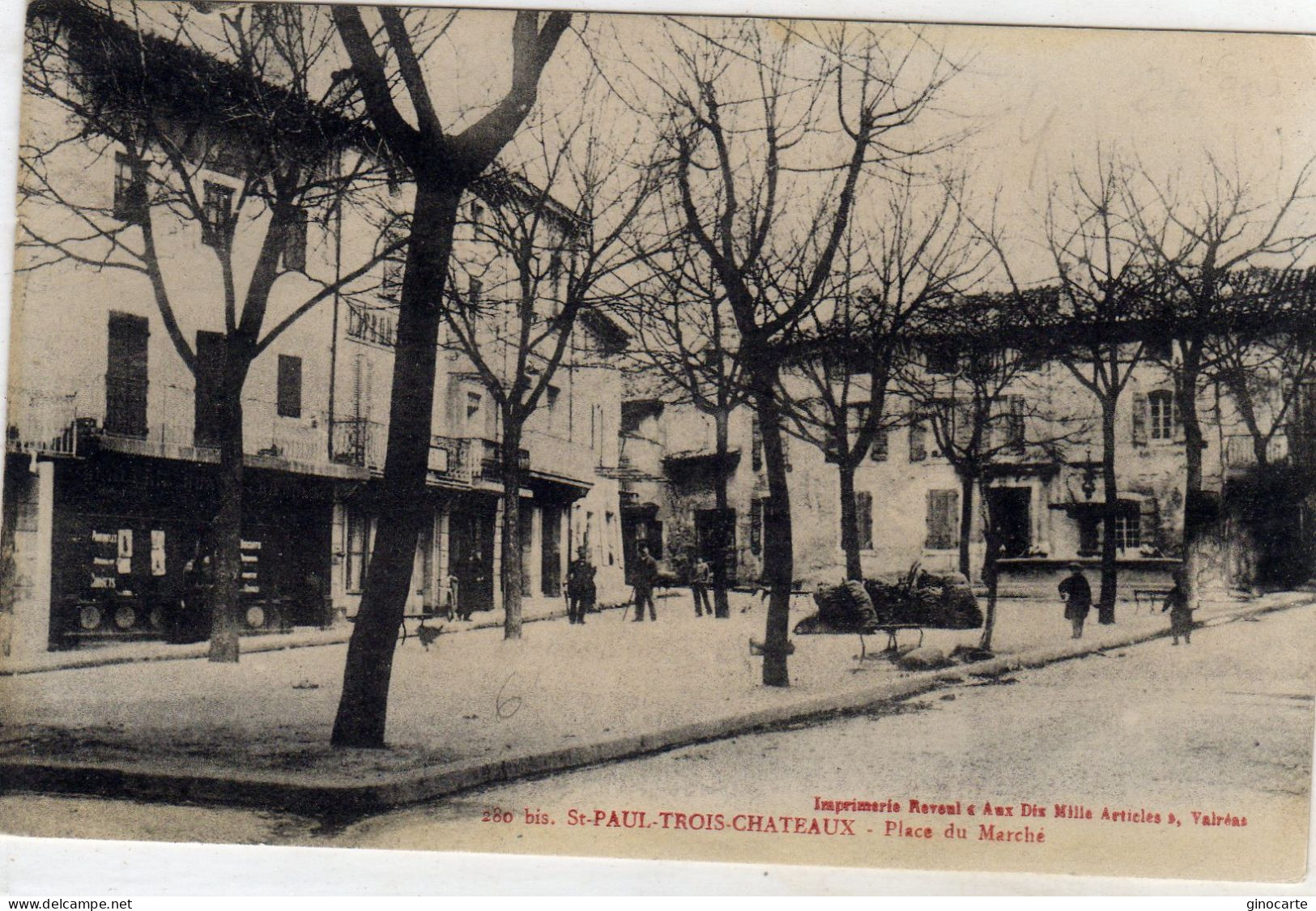 St Saint Paul Trois Chateaux Place Du Marché - Other & Unclassified