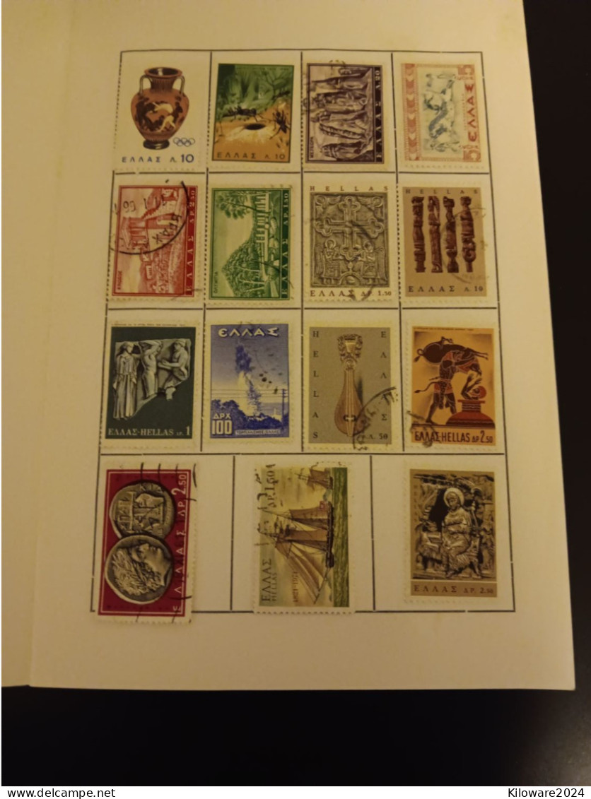 Griechenland: Lot Mit Versch. Werten Im Auswahlheft,  Gestempelt/ungebraucht.  (039) - Lots & Kiloware (mixtures) - Max. 999 Stamps