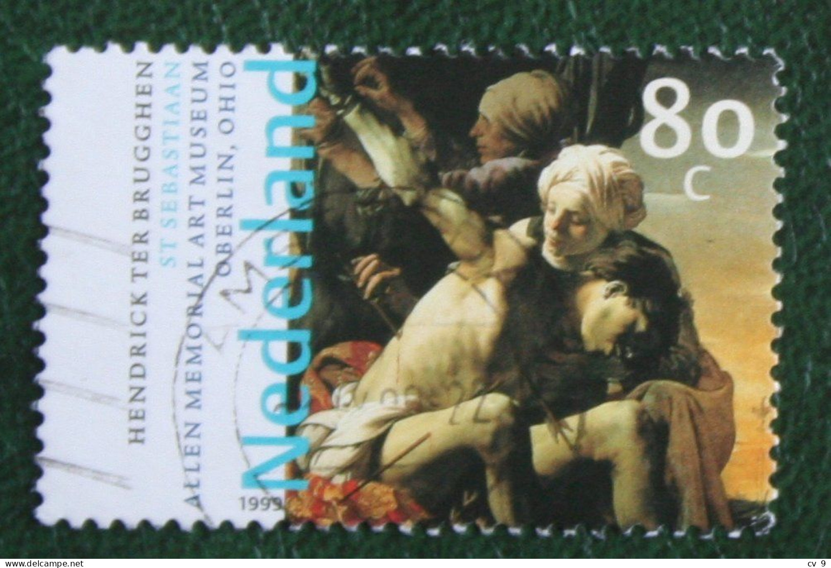 HENDRIK TER BRUGGHEN Art Painting NVPH 1829 (Mi 1723) 1999 Gestempeld Used Oblitéré NEDERLAND / NIEDERLANDE - Used Stamps