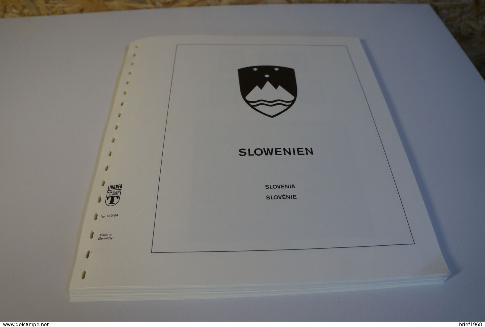 Slowenien Lindenr T Falzlos 1998-2003 (27940) - Vordruckblätter