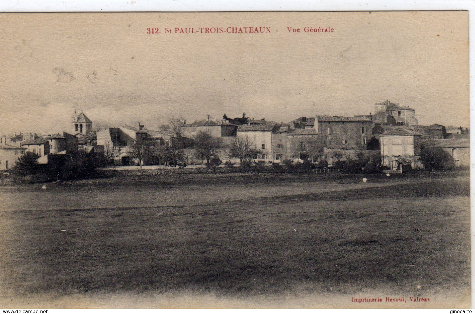 St Saint Paul Trois Chateaux Vue Generale - Other & Unclassified