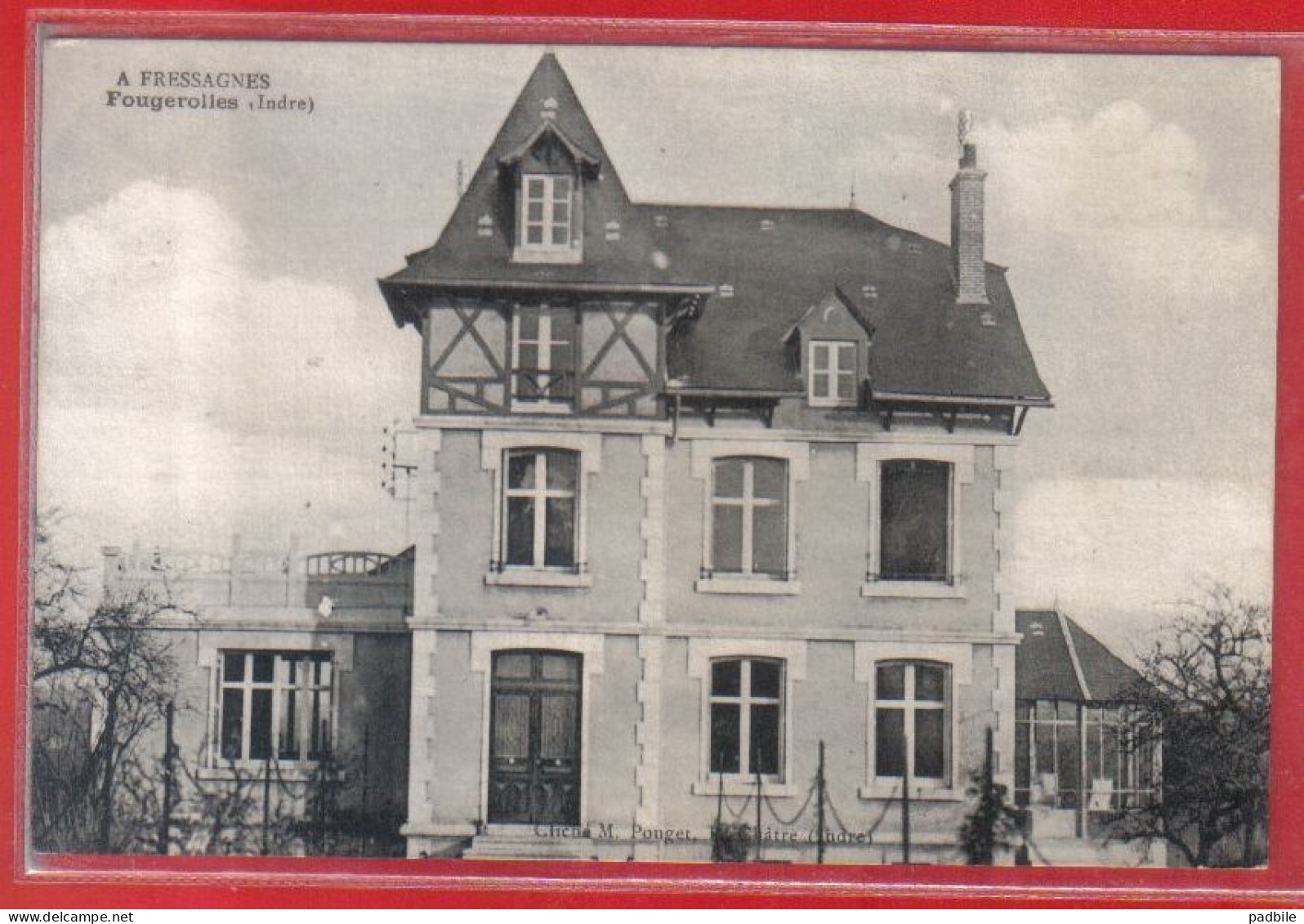 Carte Postale 36. Fressagnes  Fougerolles  Très Beau Plan - Other & Unclassified