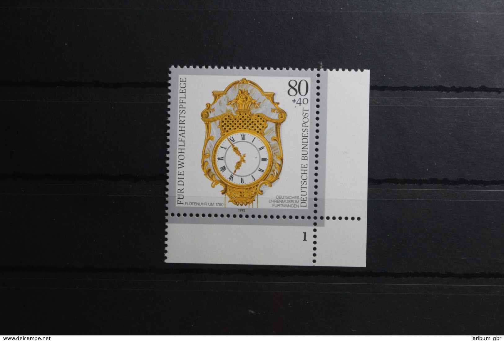 BRD 1633 Postfrisch Als Eckrand Mit Formnummer 1 #UJ122 - Autres & Non Classés