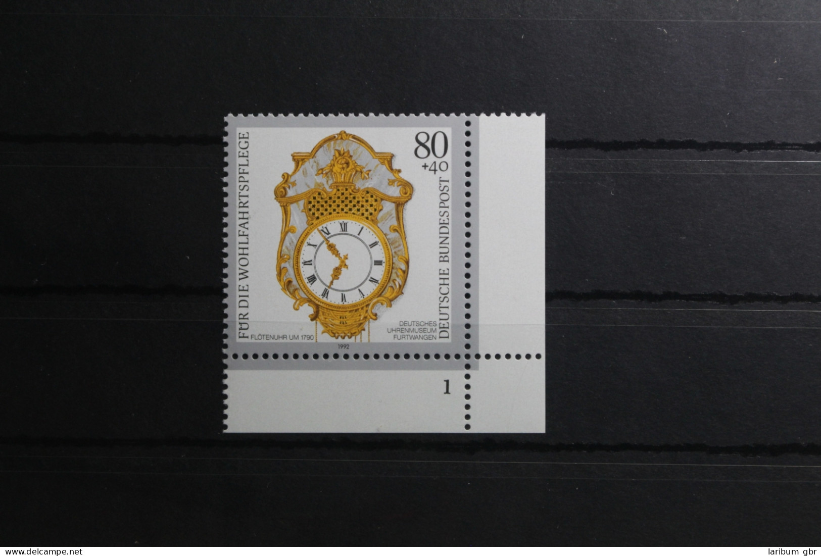 BRD 1633 Postfrisch Als Eckrand Mit Formnummer 1 #UJ132 - Autres & Non Classés