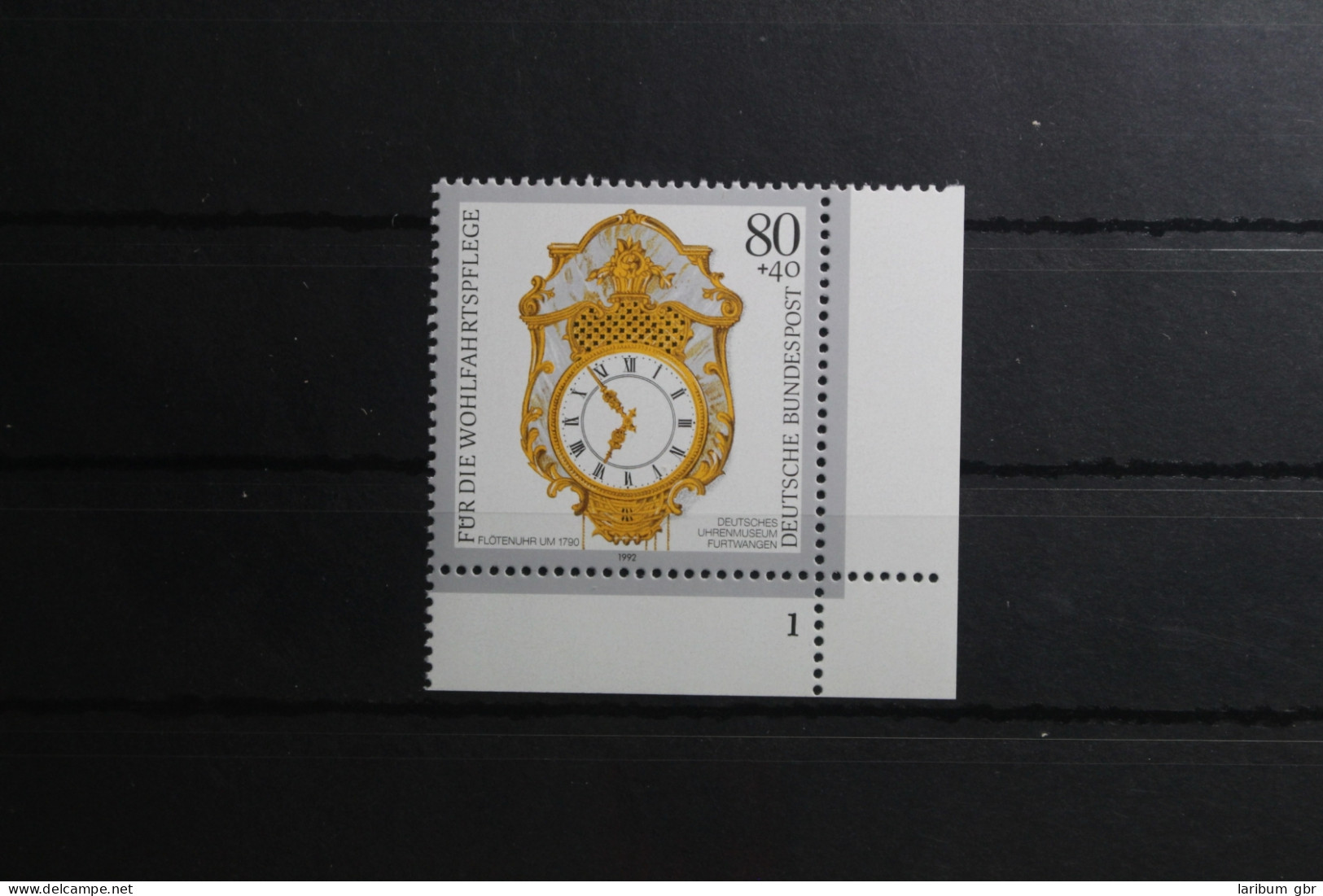BRD 1633 Postfrisch Als Eckrand Mit Formnummer 1 #UJ124 - Sonstige & Ohne Zuordnung