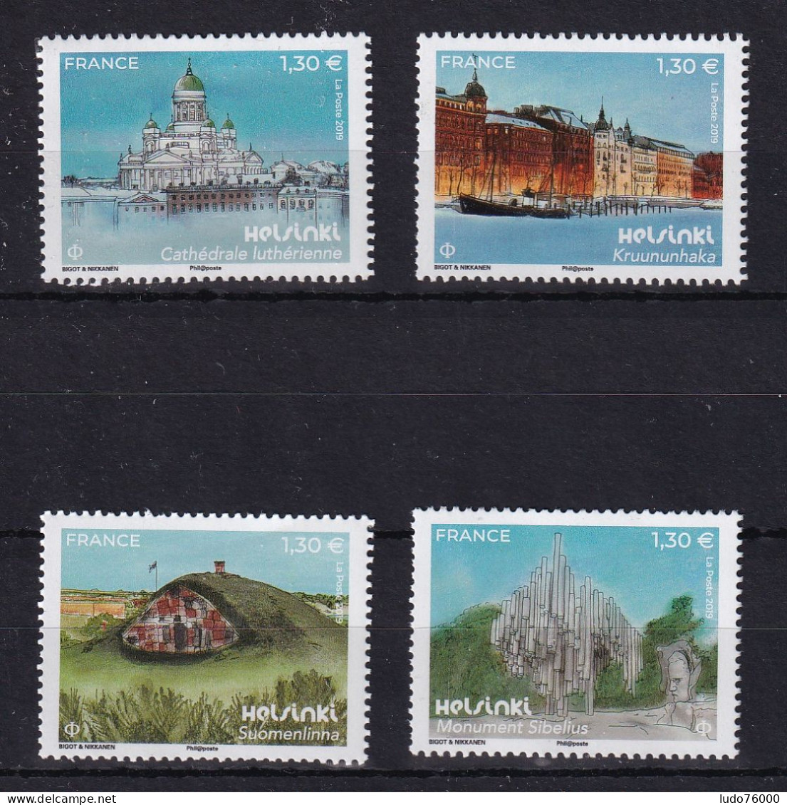 D 804 / N° 5307/5310 NEUF** COTE 18.40€ - Collections