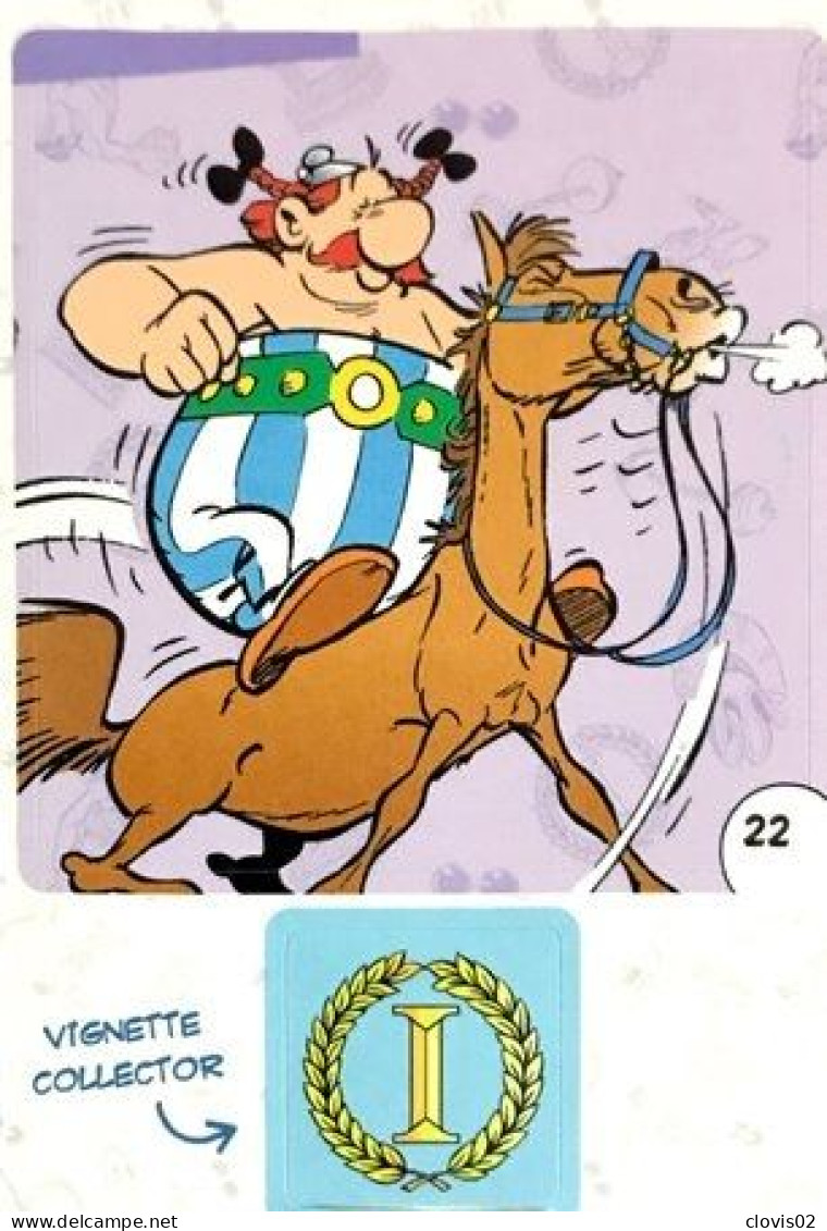 22 - Astérix Aux Jeux Olympiques Collector Cora 2024 Sticker Vignette - Autres & Non Classés