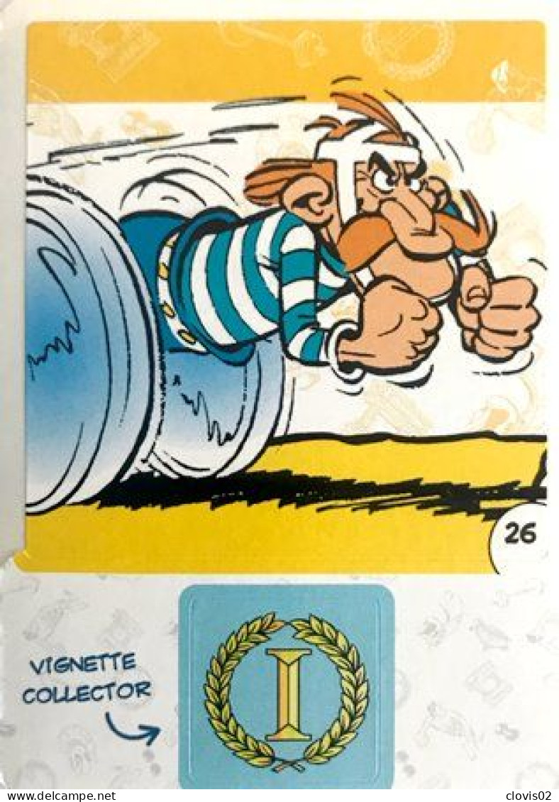 26 - Astérix Aux Jeux Olympiques Collector Cora/Match 2024 Sticker Vignette - Autres & Non Classés