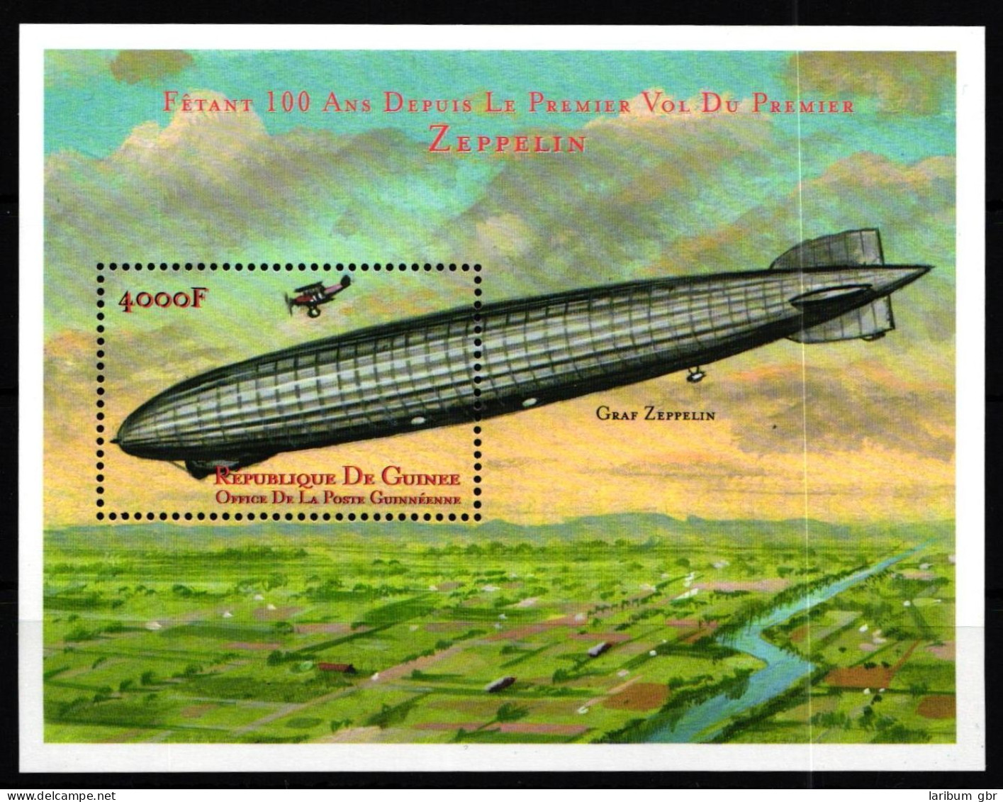 Guinea Block 634 Postfrisch Zeppelin #GY620 - Guinea (1958-...)