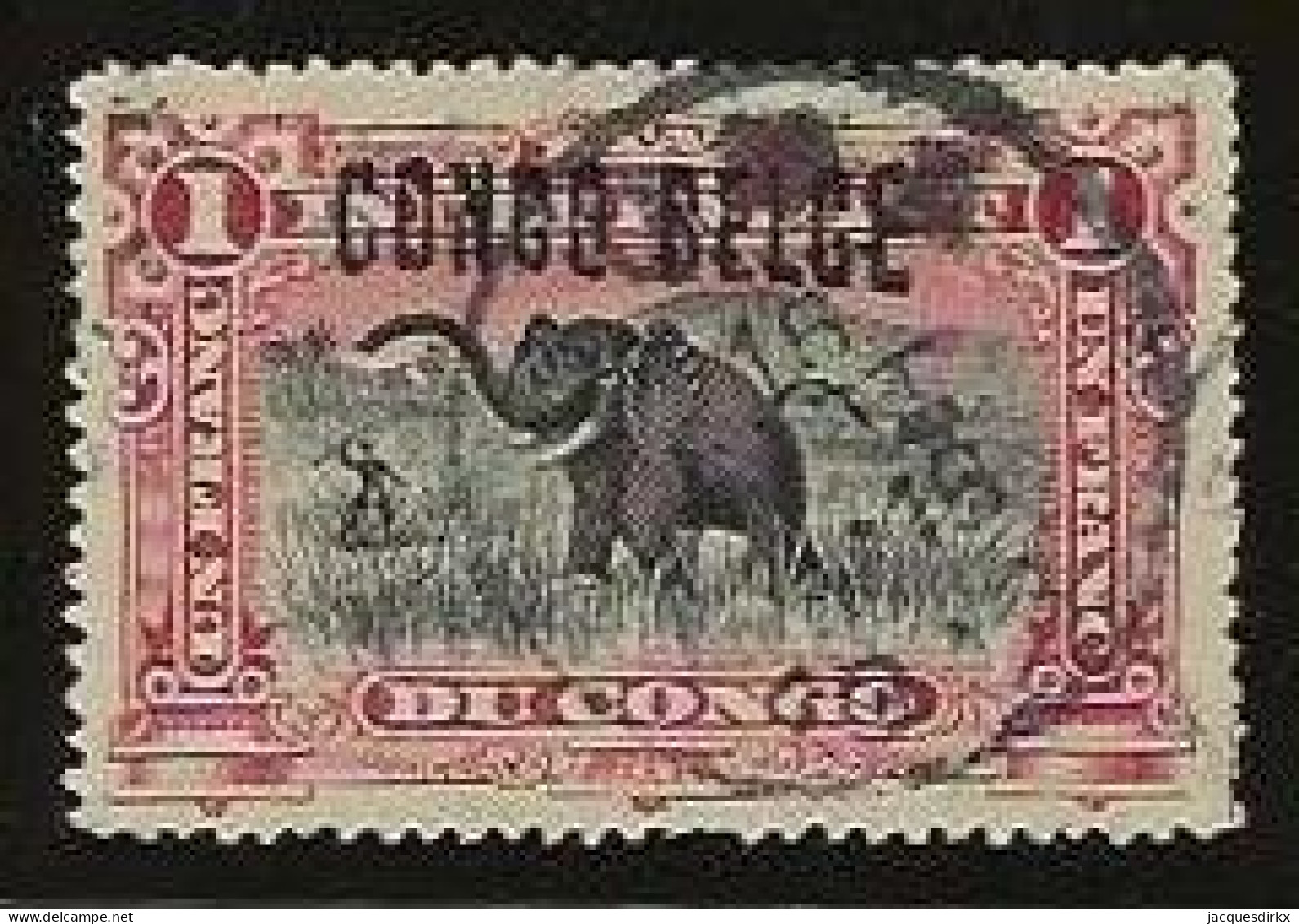 Congo   .   OBP    .   36-L     .    O      . Gestempeld  .   /   .   Oblitéré - Used Stamps