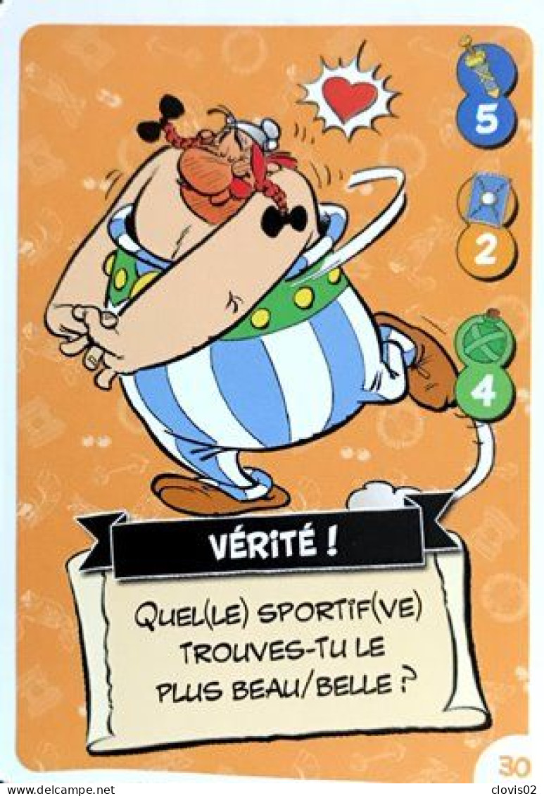 C30 - Carte Astérix Aux Jeux Olympiques Collector Cora 2024 - Altri & Non Classificati