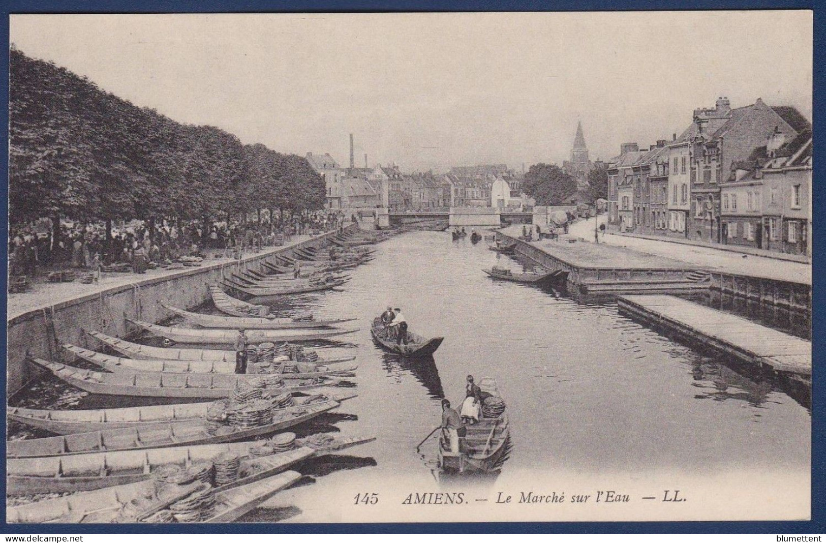 CPA 1 Euro Thème Marché Market Prix De Départ 1 Euro Non Circulé Amiens - Fliegende Händler