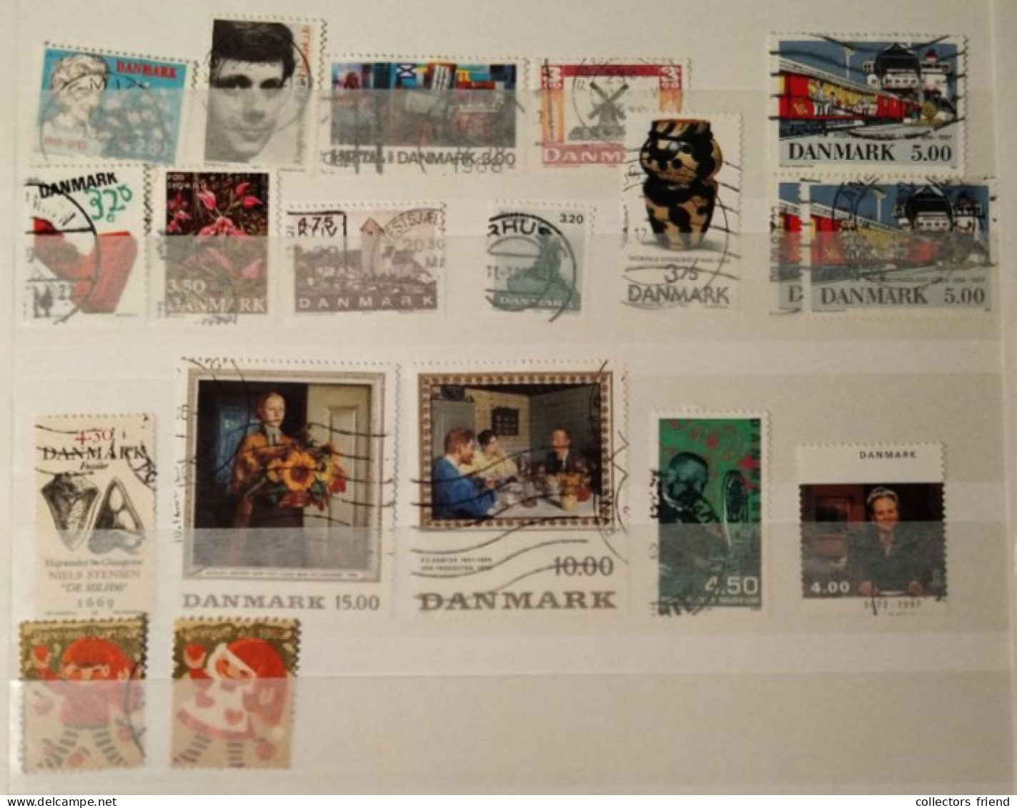 DENMARK Dänemark Danmark - Small Collection Of Used Stamps - Collezioni