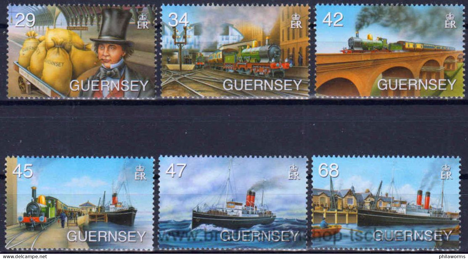 Guernsey 2006, Mi. 1083-88 ** - Guernsey