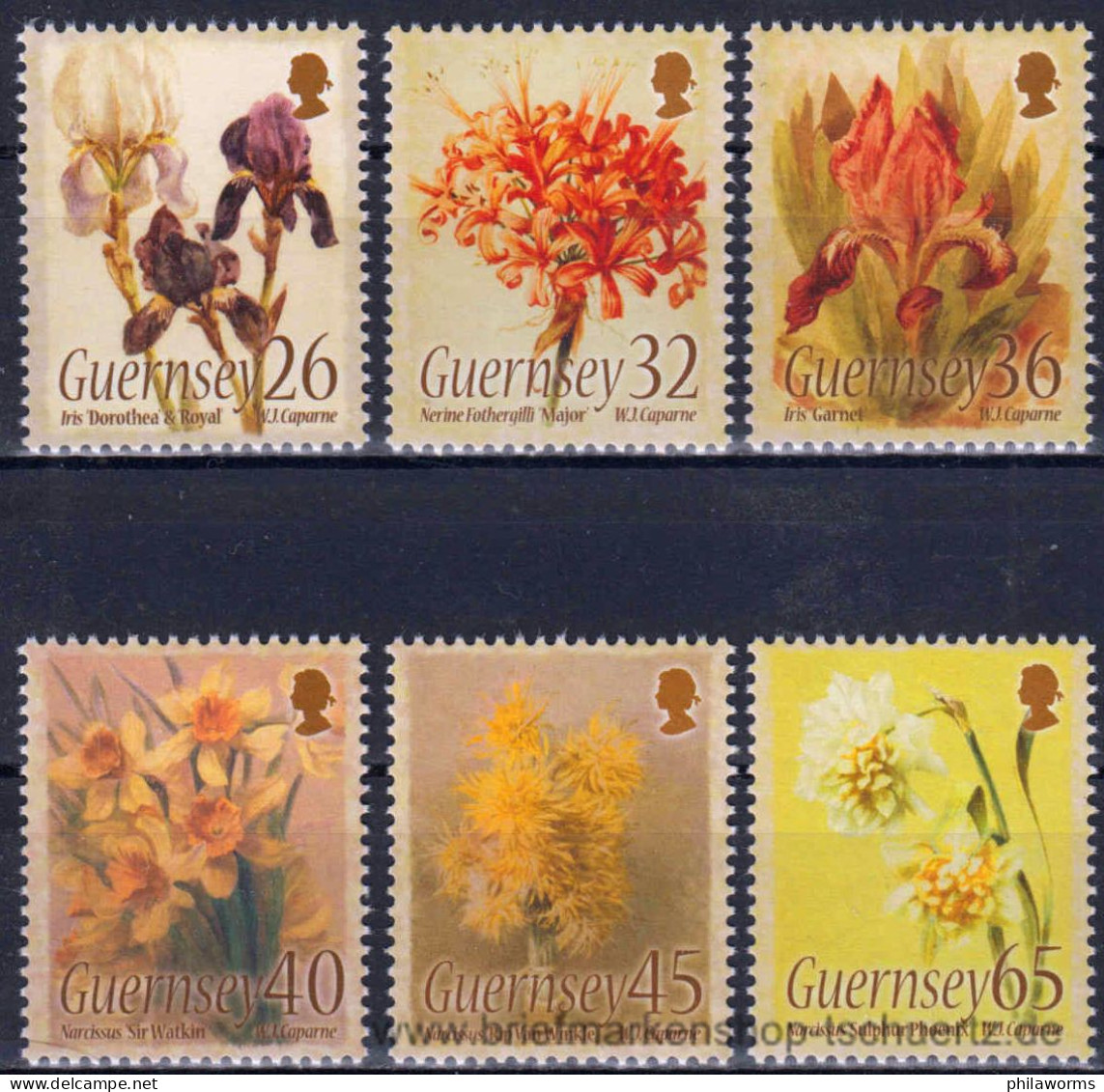 Guernsey 2005, Mi. 1033-38 ** - Guernesey