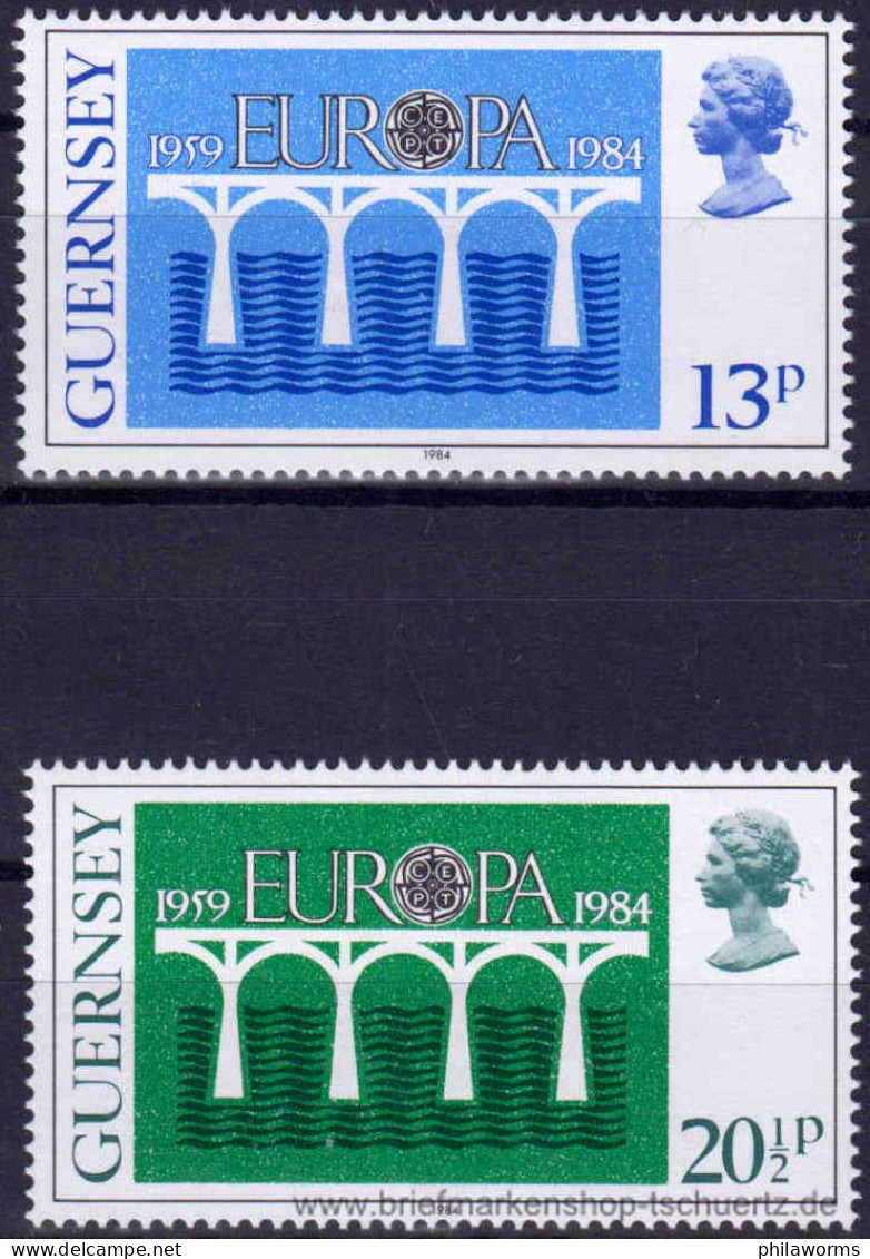 Guernsey 1984, Mi. 286-87 ** - Guernesey