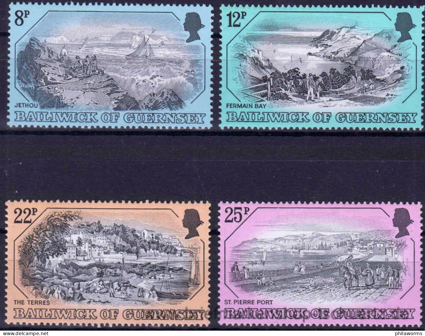 Guernsey 1982, Mi. 241-44 ** - Guernsey