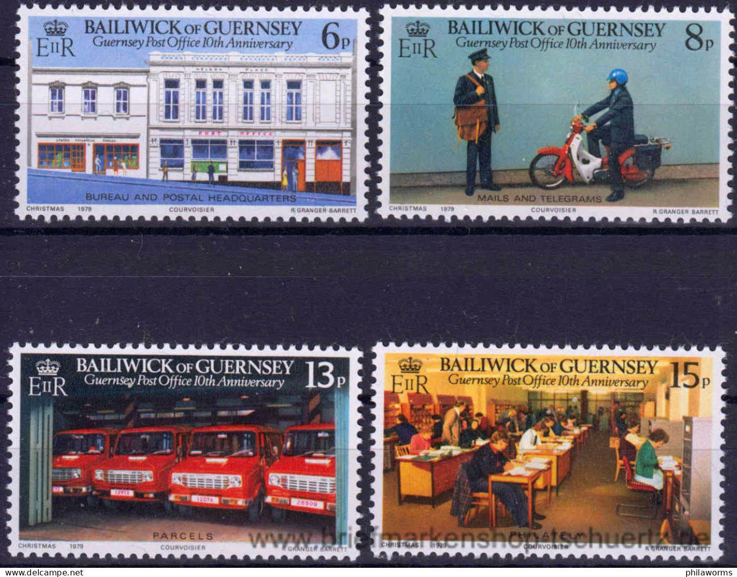 Guernsey 1979, Mi. 195-98 ** - Guernesey