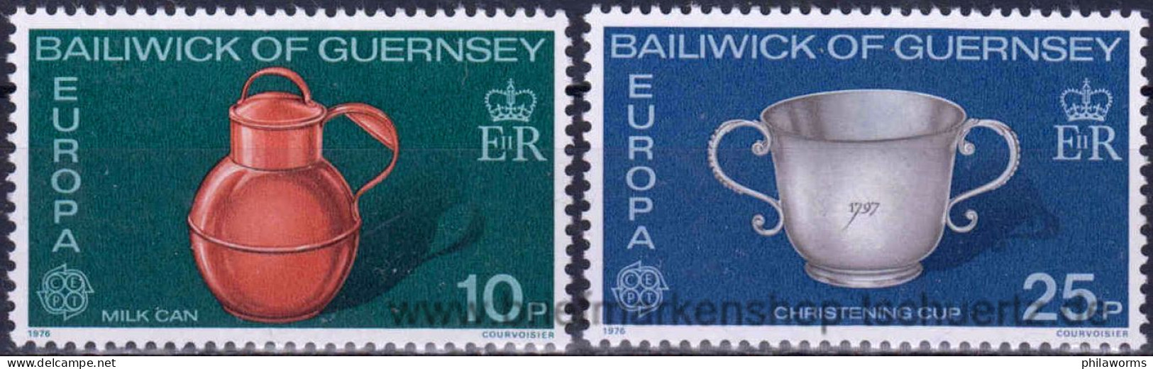 Guernsey 1976, Mi. 133-34 ** - Guernesey