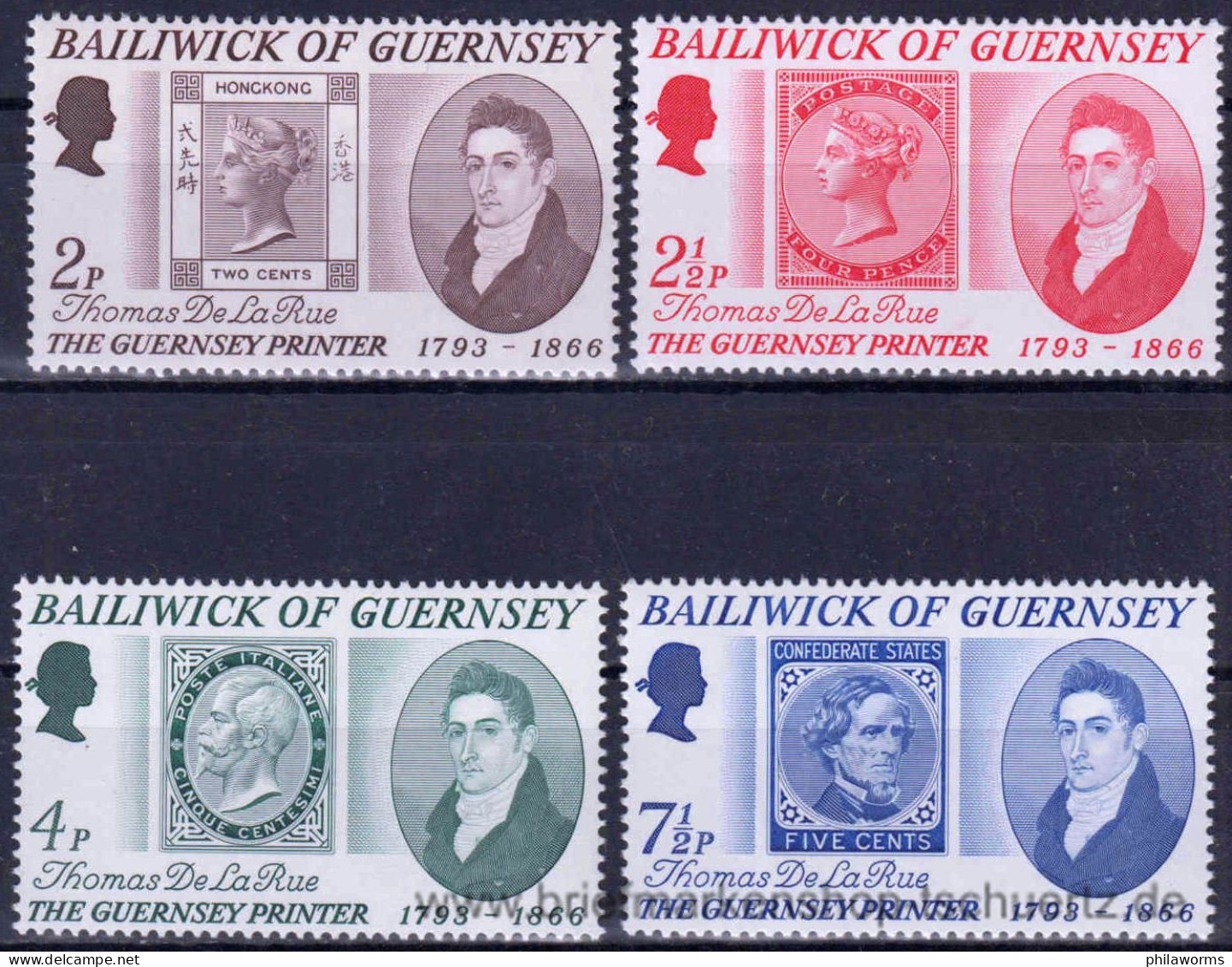 Guernsey 1971, Mi. 54-57 ** - Guernsey