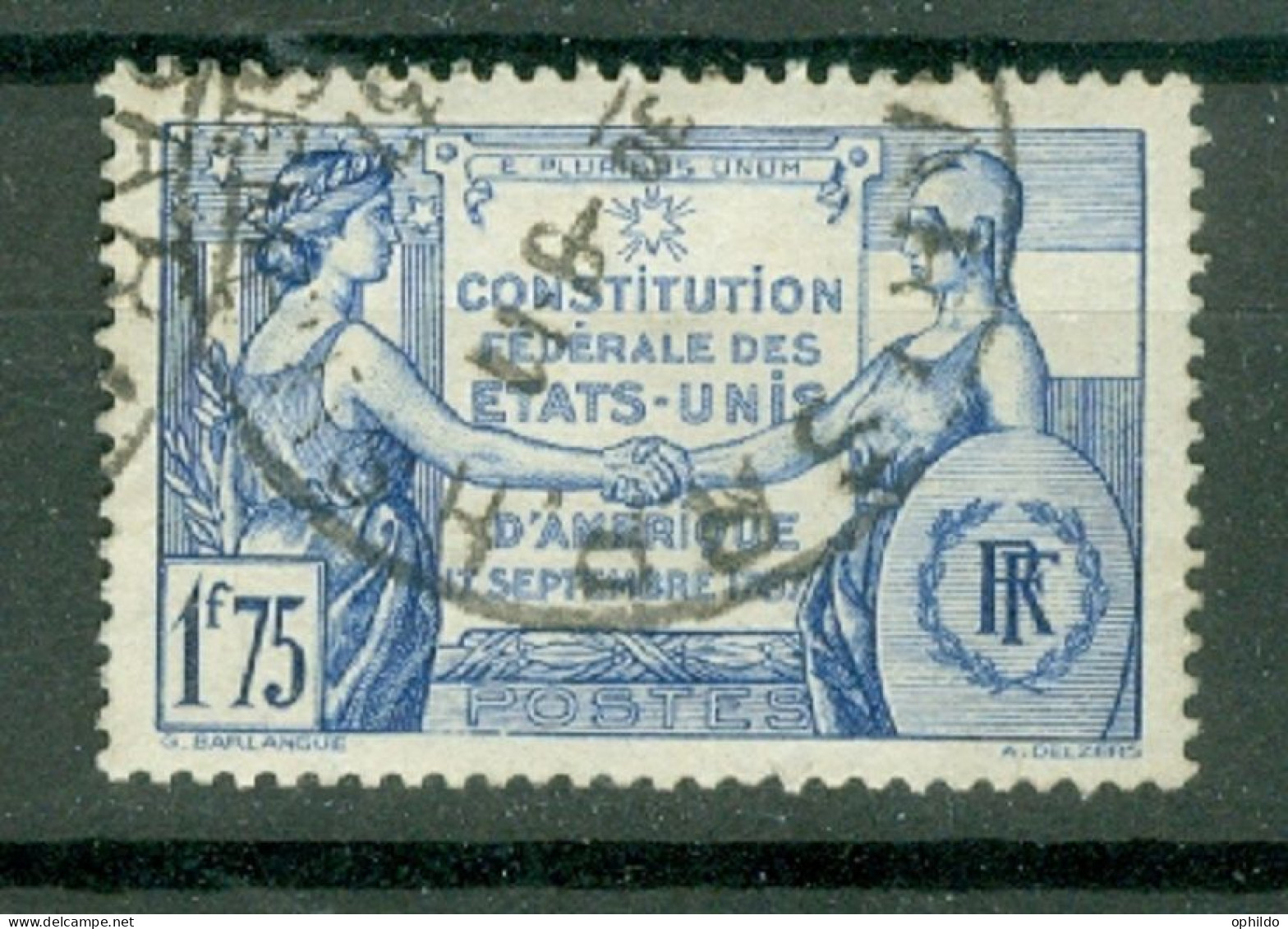 France Yv  357 Ob TB  - Oblitérés