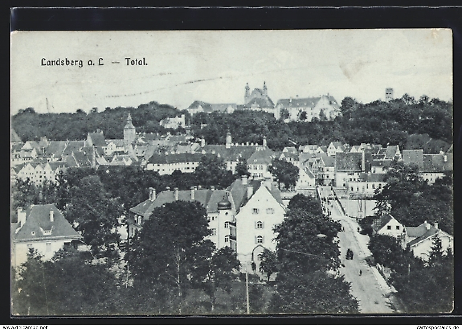 AK Landsberg A. Lech, Totalansicht Aus Der Vogelschau  - Landsberg