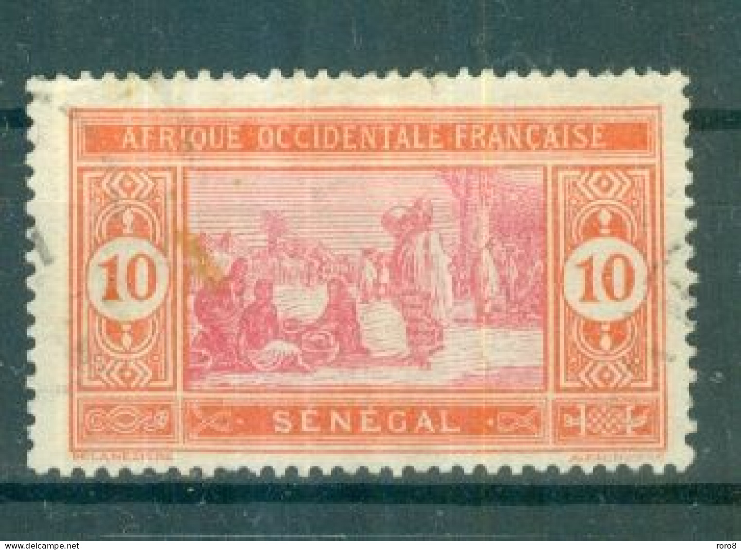 SENEGAL - N°57 Oblitéré - Marché Indigène. - Usati