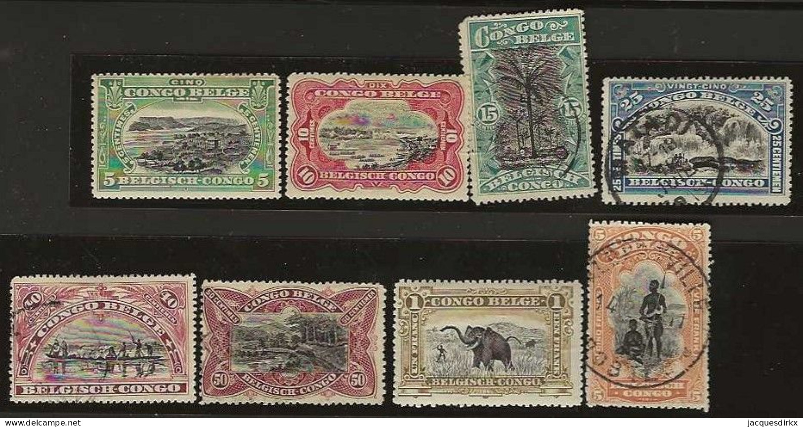 Congo   .   OBP    .   64/71      .    O  En  *      . Gestempeld  En Ongebruikt - Used Stamps