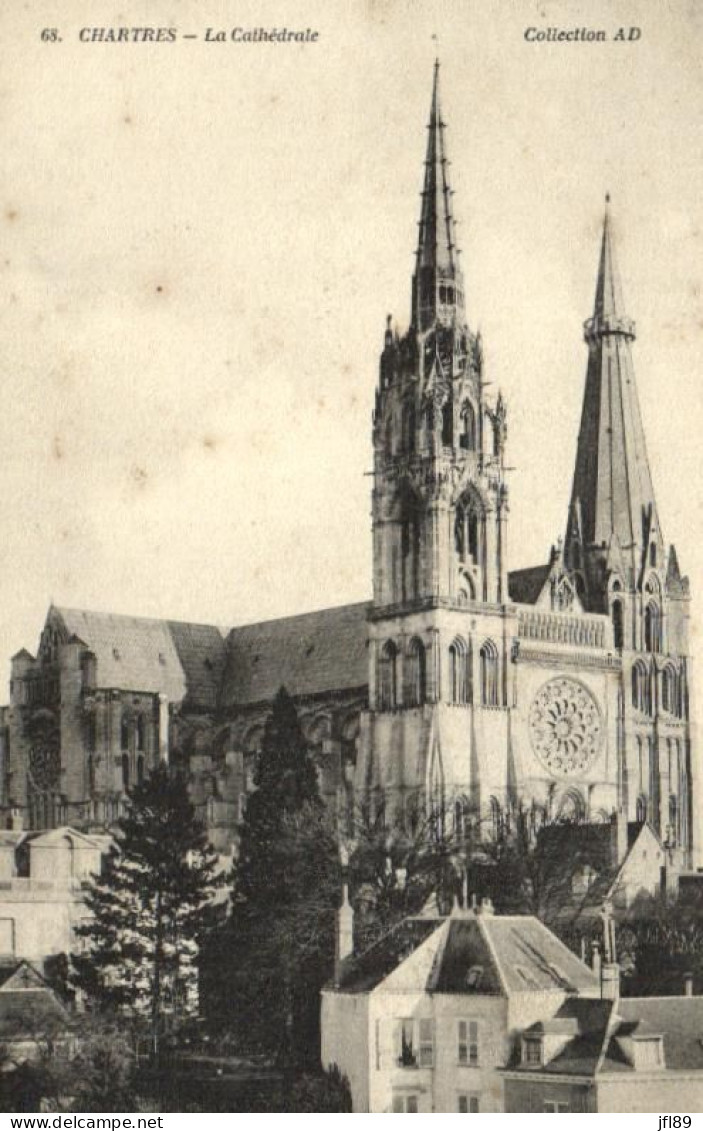 France > [28] Eure Et Loir > Chartres - La Cathédrale - 8003 - Chartres